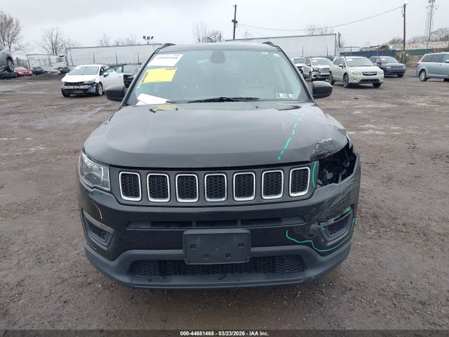 2017 Jeep New Compass Sport Fwd მანქანა იყიდება აუქციონზე, vin: 3C4NJCAB3HT682021, აუქციონის ნომერი: 44681468