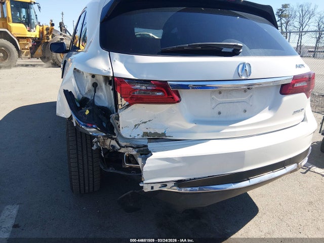 44681509 :رقم المزاد ، 5FRYD4H75HB020742 vin ، 2017 Acura Mdx Technology   Entertainment Pkgs مزاد بيع