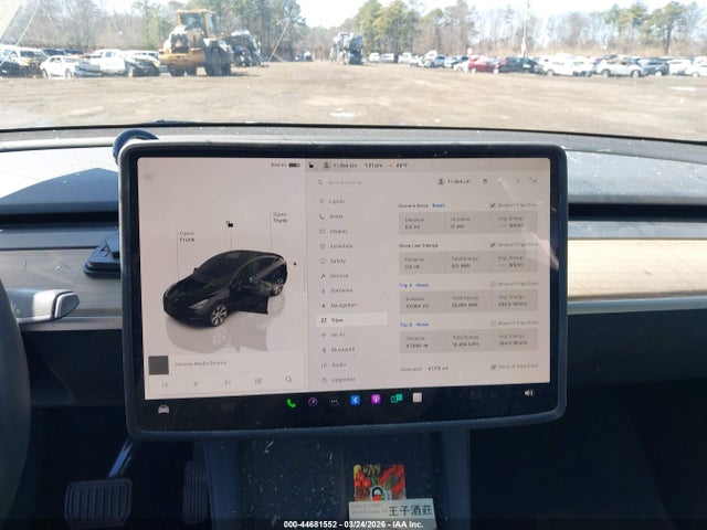 Продажа на аукционе авто 2023 Tesla Model Y Awd/long Range Dual Motor All-wheel Drive, vin: 7SAYGDEE0PF756842, номер лота: 44681552