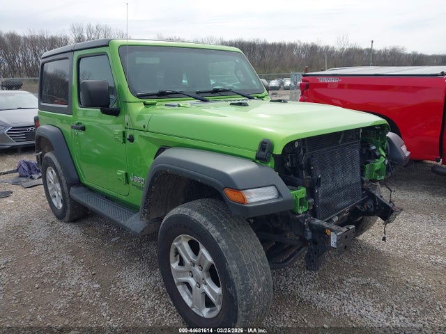 2019 JEEP WRANGLER 1C4GJXAG4KW614422