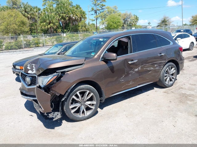 44681655 :رقم المزاد ، 5J8YD4H82KL021444 vin ، 2019 Acura Mdx Advance Pkg مزاد بيع