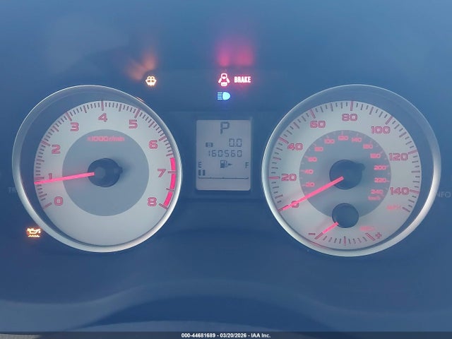 44681689 :رقم المزاد ، JF1GPAL63CH215707 vin ، 2012 Subaru Impreza 2.0i Sport Premium مزاد بيع