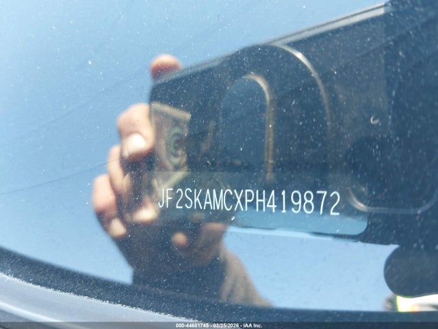 2023 Subaru Forester Wilderness მანქანა იყიდება აუქციონზე, vin: JF2SKAMCXPH419872, აუქციონის ნომერი: 44681745