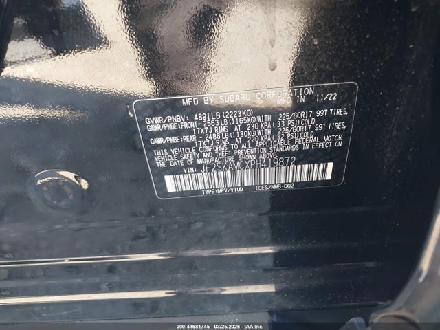 2023 SUBARU FORESTER JF2SKAMCXPH419872 Photo 8