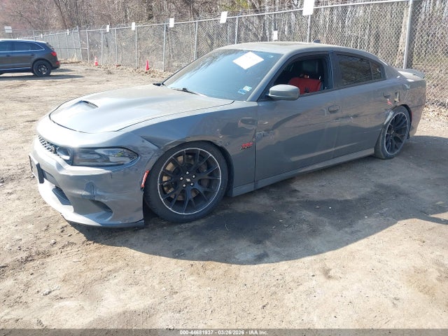 44681937 :رقم المزاد ، 2C3CDXGJ4KH553679 vin ، 2019 Dodge Charger Scat Pack Rwd مزاد بيع