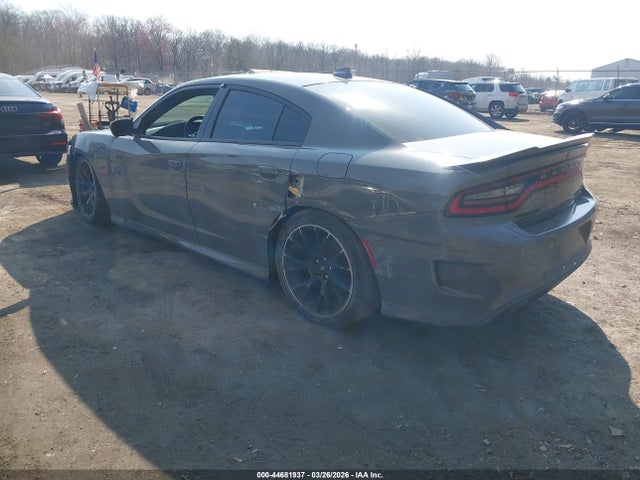 44681937 :رقم المزاد ، 2C3CDXGJ4KH553679 vin ، 2019 Dodge Charger Scat Pack Rwd مزاد بيع