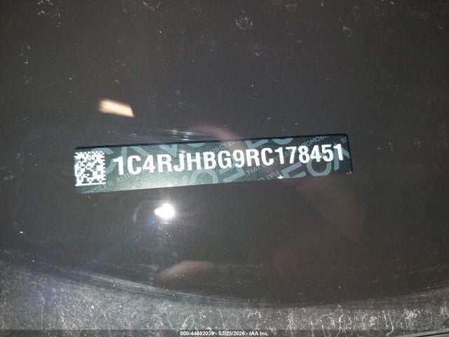 44682039 :رقم المزاد ، 1C4RJHBG9RC178451 vin ، 2024 Jeep Grand Cherokee Limited 4x4 مزاد بيع