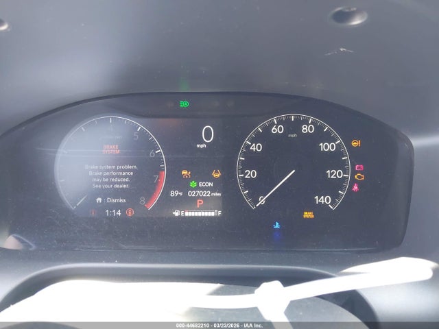 3CZRZ1H74RM753622 Honda Hr-v 2wd Ex-l/2wd Ex-l W/o Bsi