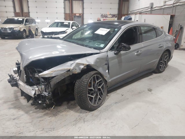2023 Hyundai Sonata N Line მანქანა იყიდება აუქციონზე, vin: KMHL14JC6PA274443, აუქციონის ნომერი: 44682239