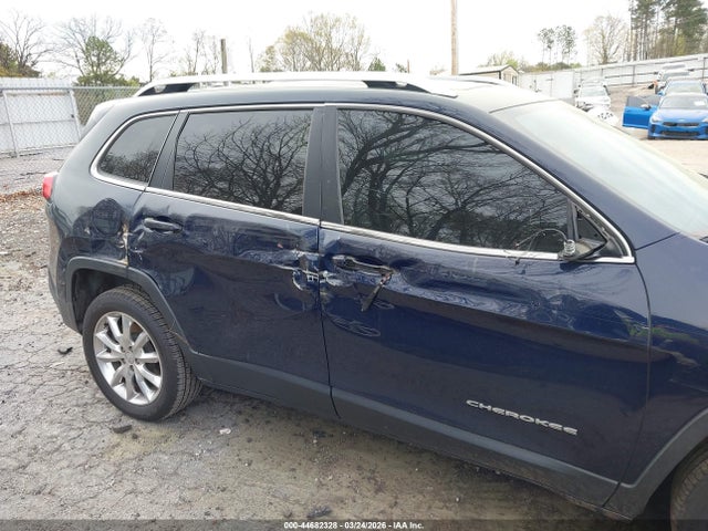 2014 Jeep Cherokee Limited მანქანა იყიდება აუქციონზე, vin: 1C4PJLDS5EW173784, აუქციონის ნომერი: 44682328