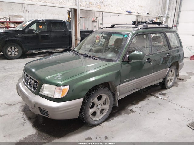 2002 Subaru Forester S მანქანა იყიდება აუქციონზე, vin: JF1SF65502H750104, აუქციონის ნომერი: 44682368