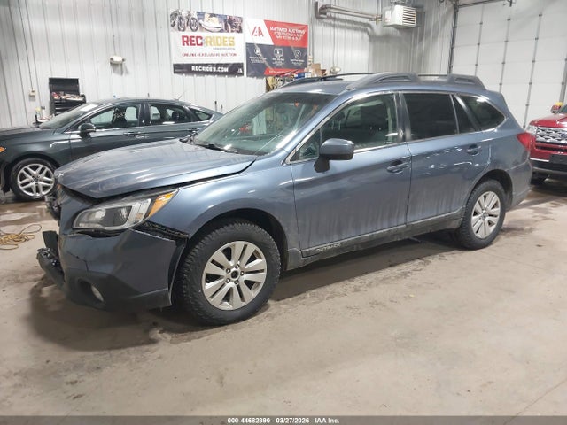 2017 Subaru Outback 2.5i Premium მანქანა იყიდება აუქციონზე, vin: 4S4BSACCXH3394093, აუქციონის ნომერი: 44682390