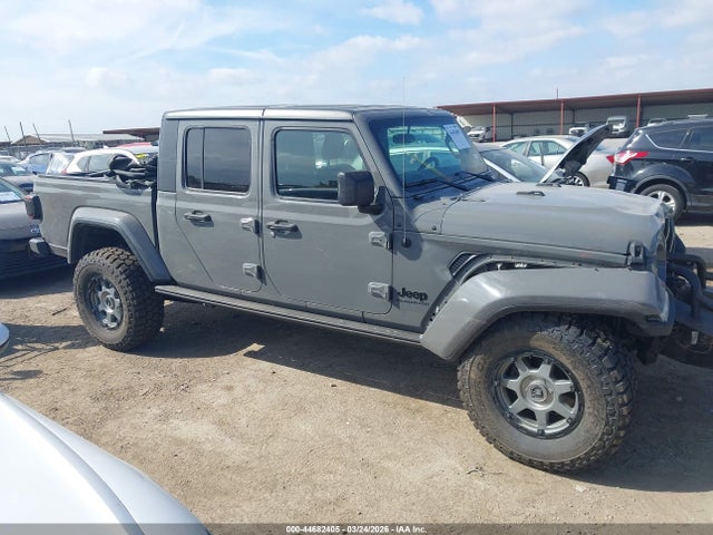 44682405 :رقم المزاد ، 1C6HJTAG9ML525390 vin ، 2021 Jeep Gladiator Sport S 4x4 مزاد بيع