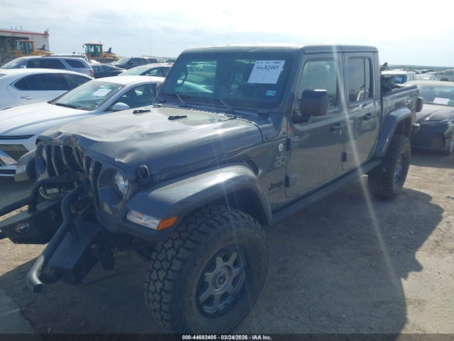 44682405 :رقم المزاد ، 1C6HJTAG9ML525390 vin ، 2021 Jeep Gladiator Sport S 4x4 مزاد بيع