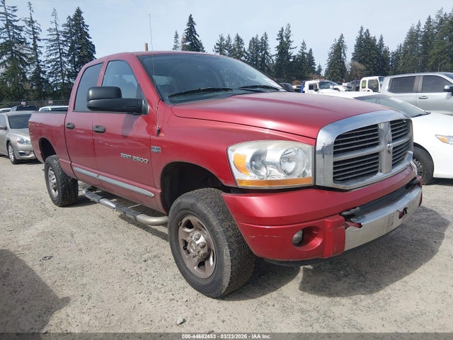 2006 DODGE RAM 2500 3D7KS28D06G192634