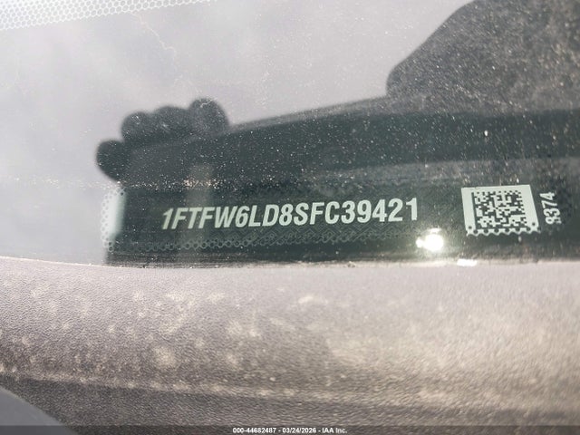 44682487 :رقم المزاد ، 1FTFW6LD8SFC39421 vin ، 2025 Ford F-150 King Ranch مزاد بيع