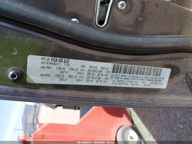 3C4PDCEG1JT473016 Dodge JOURNEY GT