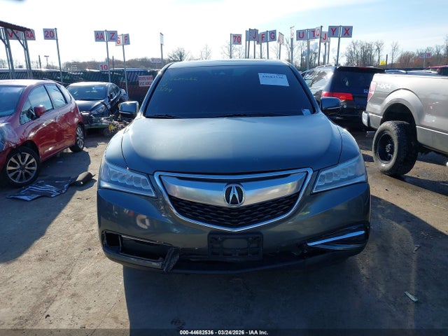 44682536 :رقم المزاد ، 5FRYD3H49GB018393 vin ، 2016 Acura Mdx مزاد بيع