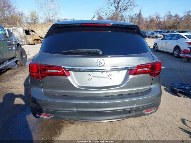 44682536 :رقم المزاد ، 5FRYD3H49GB018393 vin ، 2016 Acura Mdx مزاد بيع