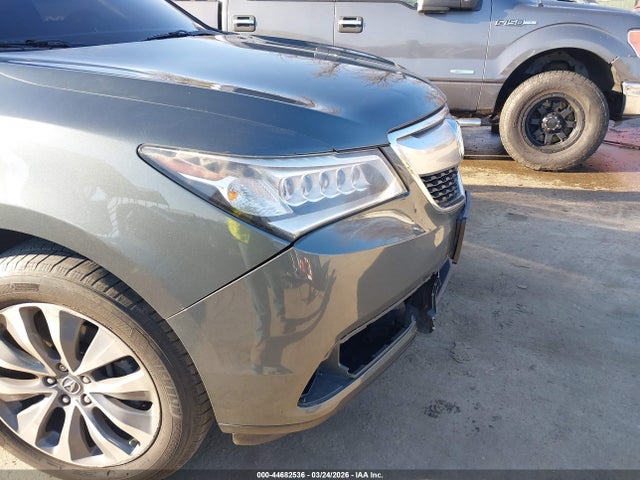 44682536 :رقم المزاد ، 5FRYD3H49GB018393 vin ، 2016 Acura Mdx مزاد بيع