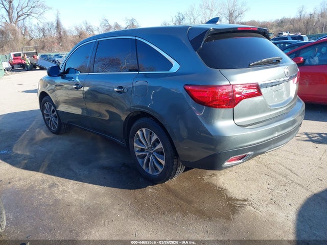 44682536 :رقم المزاد ، 5FRYD3H49GB018393 vin ، 2016 Acura Mdx مزاد بيع