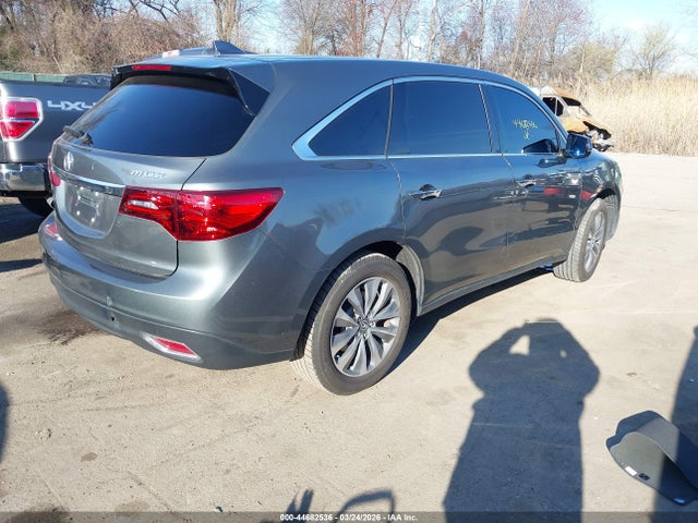 44682536 :رقم المزاد ، 5FRYD3H49GB018393 vin ، 2016 Acura Mdx مزاد بيع