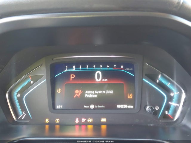 Aukcja sprzedaży 2019 Honda Odyssey Ex-l, vin: 5FNRL6H75KB053493, numer aukcji: 44682553