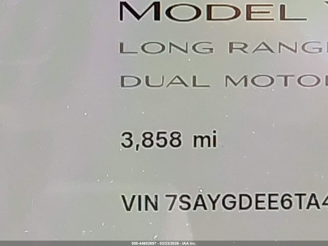 Tesla Model Y 2026 7SAYGDEE6TA466807 Image 15