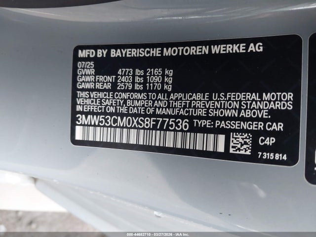 3MW53CM0XS8F77536 BMW M240 I Xdrive