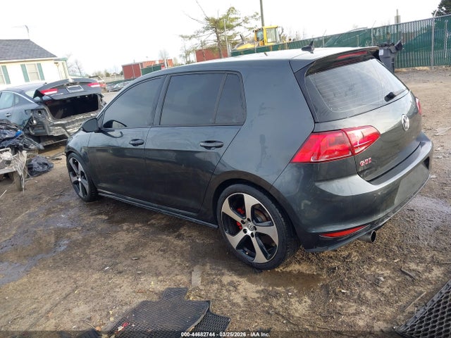 Aukcja sprzedaży 2017 Volkswagen Golf Gti Autobahn 4-door/s 4-door/se 4-door/sport 4-door, vin: 3VW547AU4HM022495, numer aukcji: 44682744