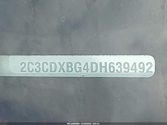 44682862 :رقم المزاد ، 2C3CDXBG4DH639492 vin ، 2013 Dodge Charger Se مزاد بيع