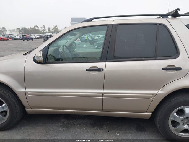 Aukcja sprzedaży 2003 Mercedes-benz Ml 320, vin: 4JGAB54E43A390631, numer aukcji: 44682985