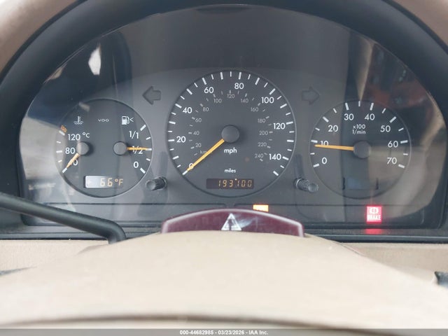 Aukcja sprzedaży 2003 Mercedes-benz Ml 320, vin: 4JGAB54E43A390631, numer aukcji: 44682985