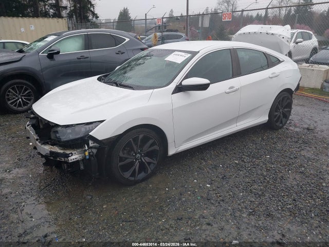 Honda Civic Sport 2019 19XFC2F8XKE205622 Image 2
