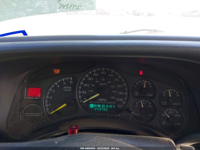 1999 Chevrolet Silverado 1500 Ls მანქანა იყიდება აუქციონზე, vin: 2GCEC19T0X1249445, აუქციონის ნომერი: 44683053