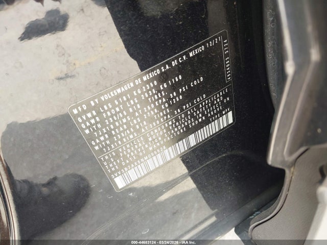 2022 VOLKSWAGEN TIGUAN 3VV3B7AX5NM055528 Photo 8