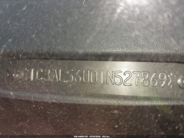 44683158 :رقم المزاد ، 1C3AL56U01N527869 vin ، 2001 Chrysler Sebring Lxi مزاد بيع