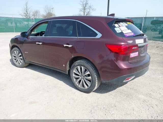 44683311 :رقم المزاد ، 5FRYD4H45EB040622 vin ، 2014 Acura Mdx Technology Package مزاد بيع