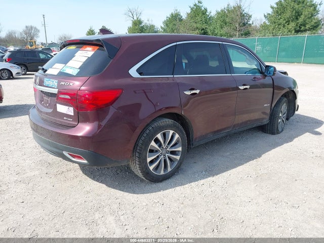 44683311 :رقم المزاد ، 5FRYD4H45EB040622 vin ، 2014 Acura Mdx Technology Package مزاد بيع