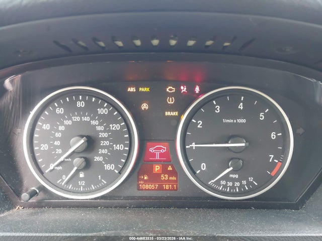 Auction sale of the 2007 Bmw X5 3.0si, vin: 5UXFE43517L011087, lot number: 44683335