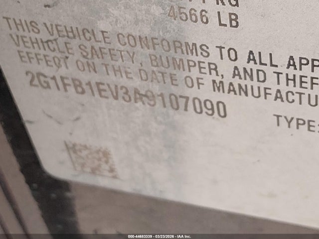 2010 CHEVROLET CAMARO 2G1FB1EV3A9107090 Photo 8