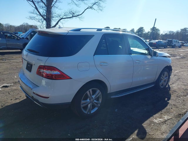 44683349 :رقم المزاد ، 4JGDA5HB0FA609850 vin ، 2015 Mercedes-benz Ml 350 4matic مزاد بيع