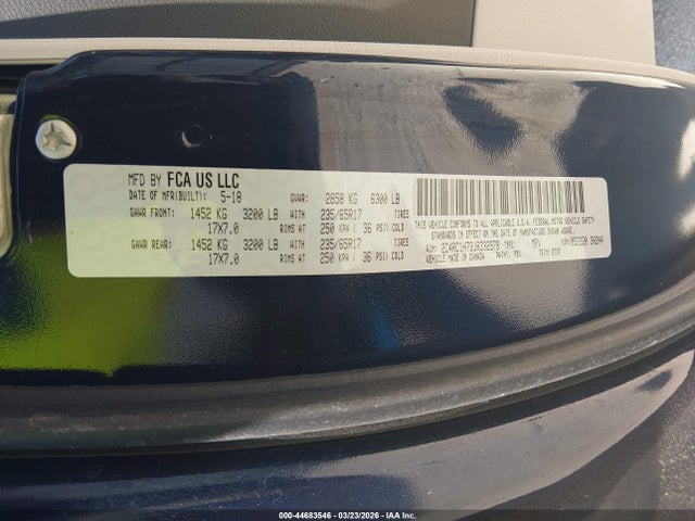 2018 CHRYSLER PACIFICA HYBRID 2C4RC1H73JR332978 Photo 8