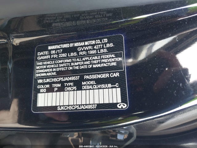 2018 INFINITI QX30 SJKCH5CP5JA049537 Photo 8