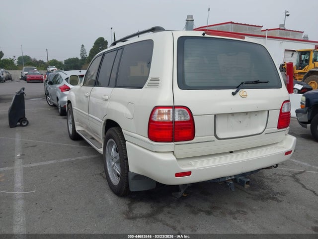 2000 Lexus Lx 470 მანქანა იყიდება აუქციონზე, vin: JT6HT00W5Y0095415, აუქციონის ნომერი: 44683846