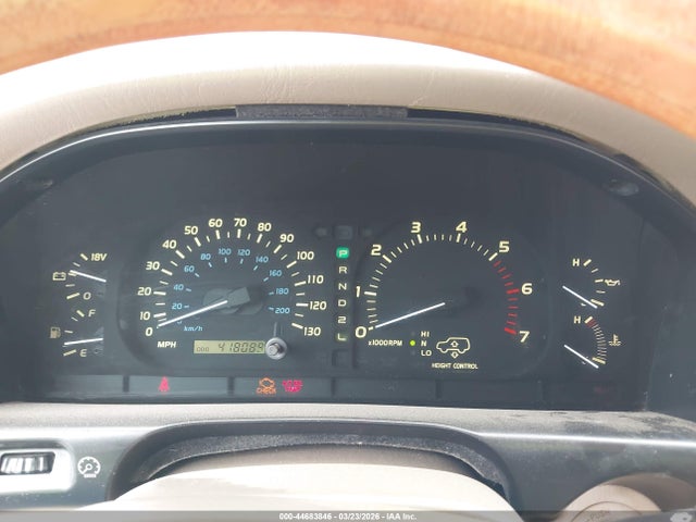 2000 Lexus Lx 470 მანქანა იყიდება აუქციონზე, vin: JT6HT00W5Y0095415, აუქციონის ნომერი: 44683846