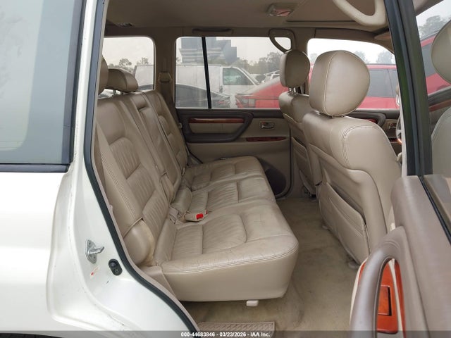 2000 Lexus Lx 470 მანქანა იყიდება აუქციონზე, vin: JT6HT00W5Y0095415, აუქციონის ნომერი: 44683846