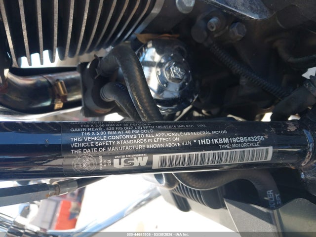 2012 HARLEY-DAVIDSON FLHX 1HD1KBM19CB643256 Photo 9