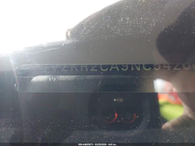 Aukcja sprzedaży 2022 Volkswagen Atlas 3.6l V6 Se W/technology, vin: 1V2KR2CA9NC542006, numer aukcji: 44683973