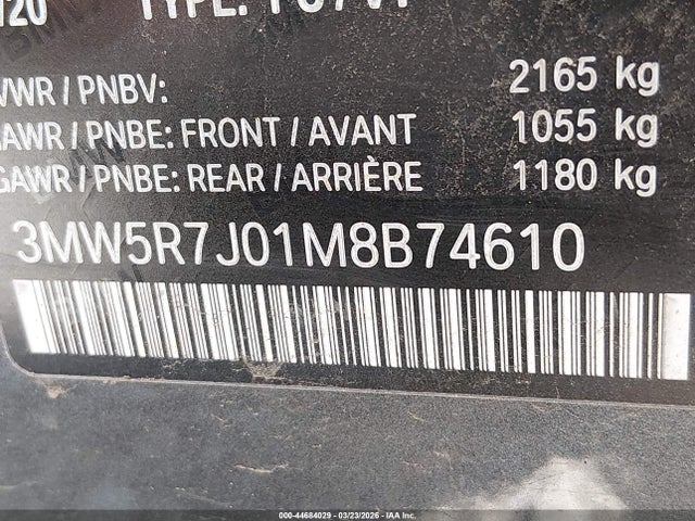 BMW 330i Xdrive 2021 3MW5R7J01M8B74610 Image 9